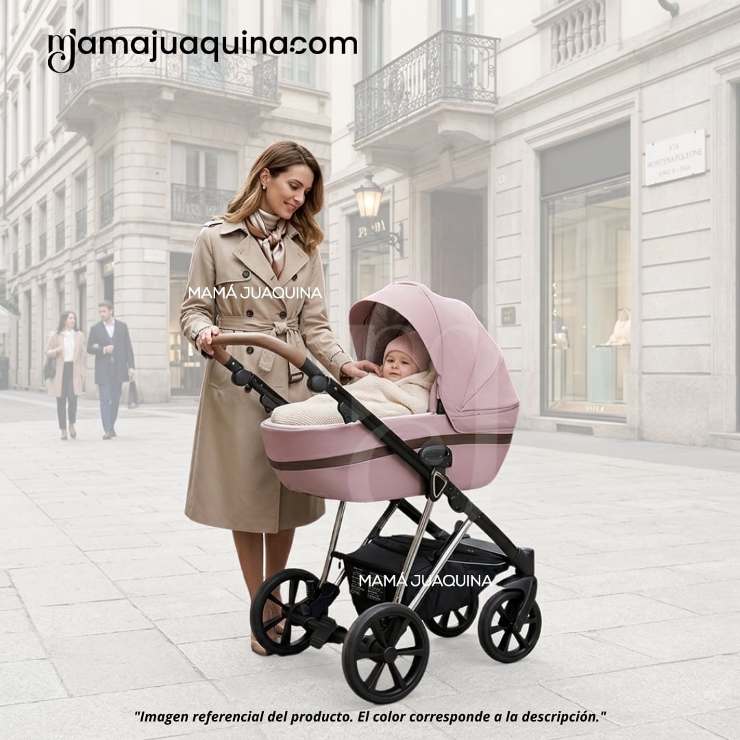 COCHE MOISÉS TRAVEL SYSTEM KIDILO «DAKIT» CON MOCHILA PAÑALERA - 2