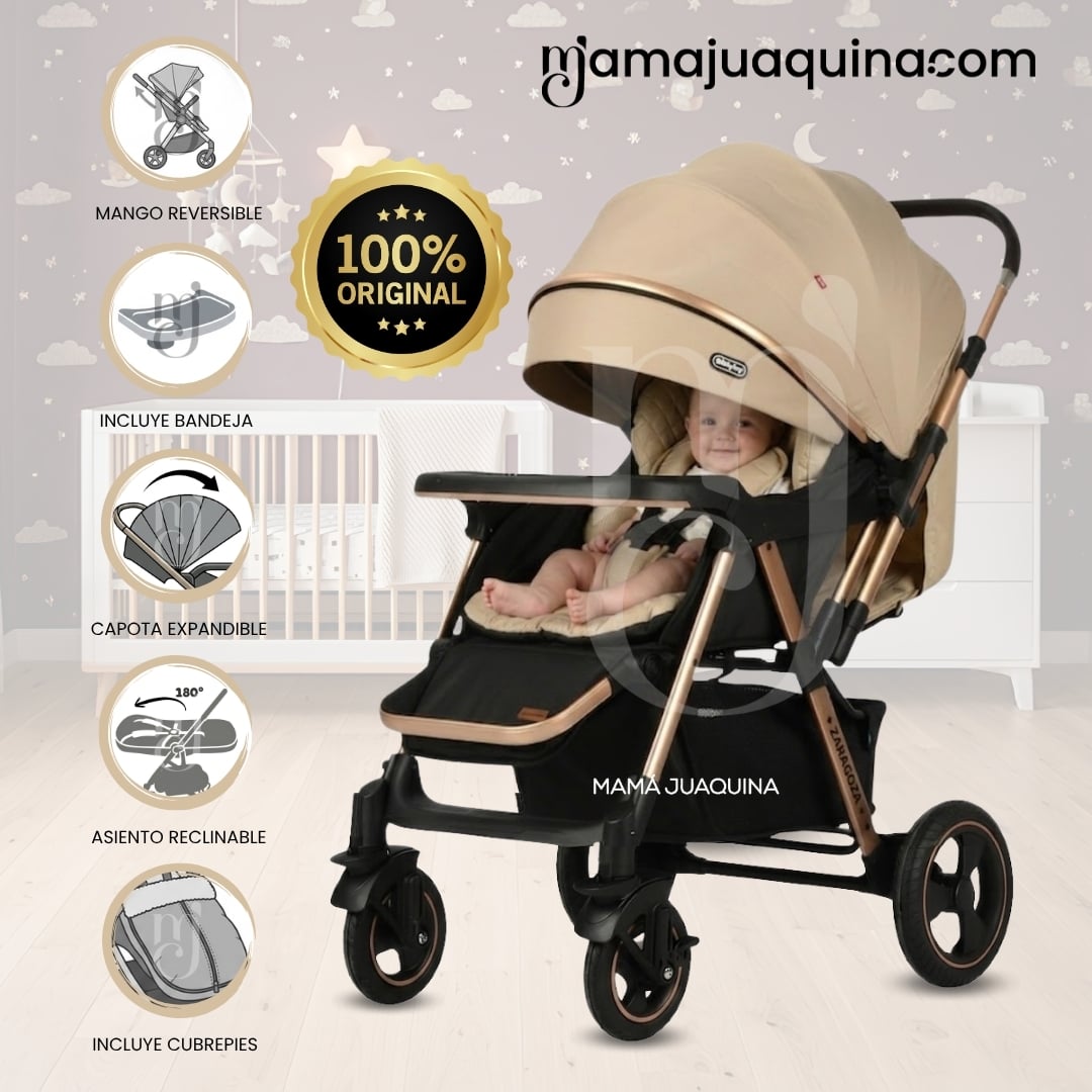 COCHE CUNA DE LUJO « ZARAGITO» EDICIÓN LIMITADA - 1