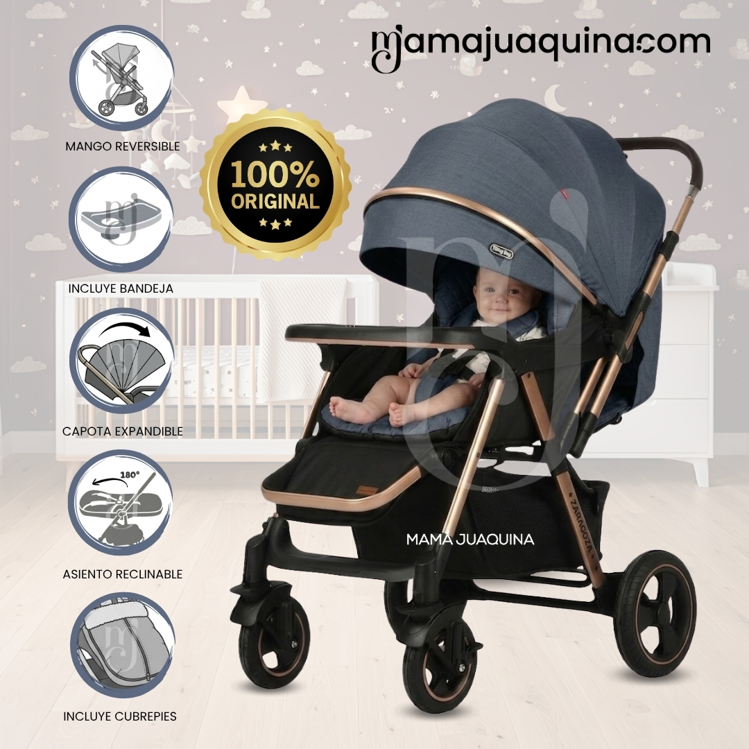 COCHE CUNA DE LUJO « ZARAGITO» EDICIÓN LIMITADA - 1