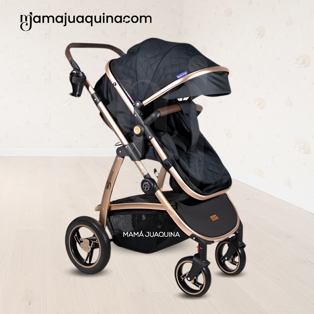 COCHE MOISÉS TRAVEL SYSTEM «SPEED PRINCE» CON PORTABEBÉ Y MOCHILA PAÑALERA - 3