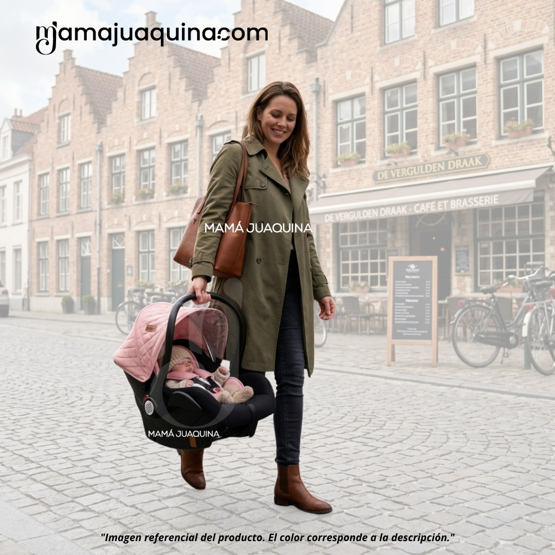 COCHE MOISÉS TRAVEL SYSTEM «SPEED PRINCE» CON PORTABEBÉ Y MOCHILA PAÑALERA - 5