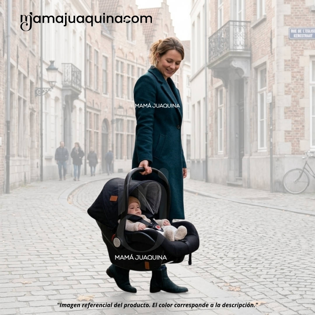 COCHE MOISÉS TRAVEL SYSTEM «SPEED PRINCE» CON PORTABEBÉ Y MOCHILA PAÑALERA - 5