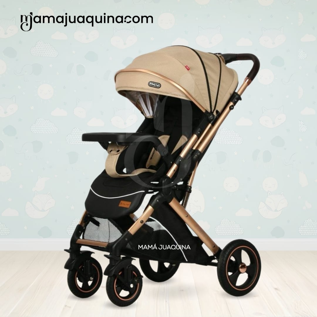 COCHE CUNA DE LUJO «LUKAS» EDICIÓN EXCLUSIVA BLUE - 3