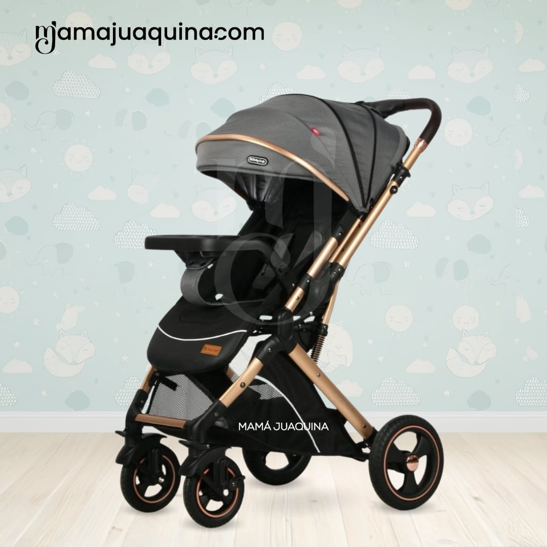 COCHE CUNA DE LUJO «LUKAS» EDICIÓN EXCLUSIVA BLUE - 3