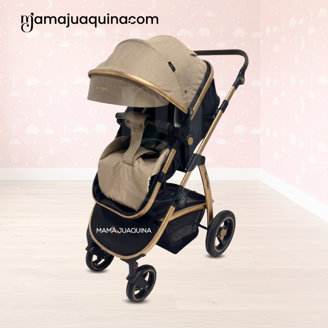 COCHE MOISÉS TRAVEL SYSTEM «SPEED PRINCE MINUS» CON MOCHILA PAÑALERA - 3