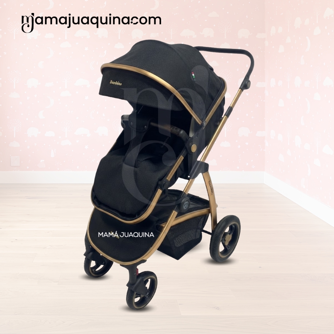 COCHE MOISÉS TRAVEL SYSTEM «SPEED PRINCE MINUS» CON MOCHILA PAÑALERA - 3