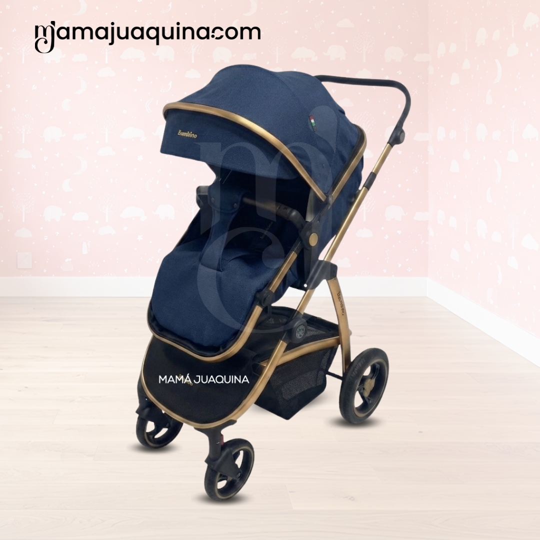 COCHE MOISÉS TRAVEL SYSTEM «SPEED PRINCE MINUS» CON MOCHILA PAÑALERA - 3