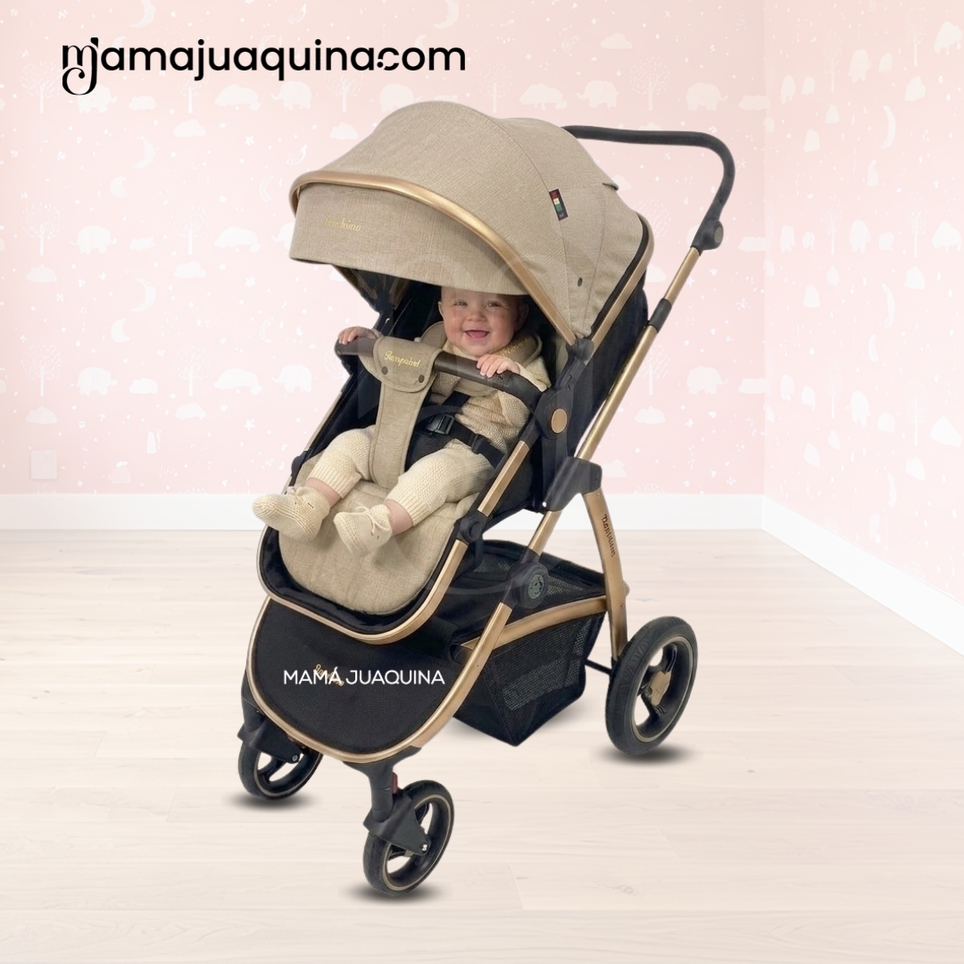 COCHE MOISÉS TRAVEL SYSTEM «SPEED PRINCE MINUS» CON MOCHILA PAÑALERA - 4