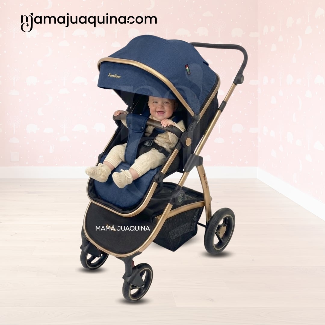 COCHE MOISÉS TRAVEL SYSTEM «SPEED PRINCE MINUS» CON MOCHILA PAÑALERA - 4