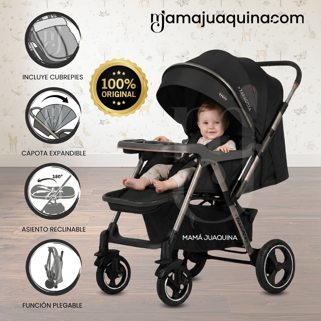 COCHE CUNA DE LUJO «ZARAGOTO» EDICIÓN EXCLUSIVA - 1