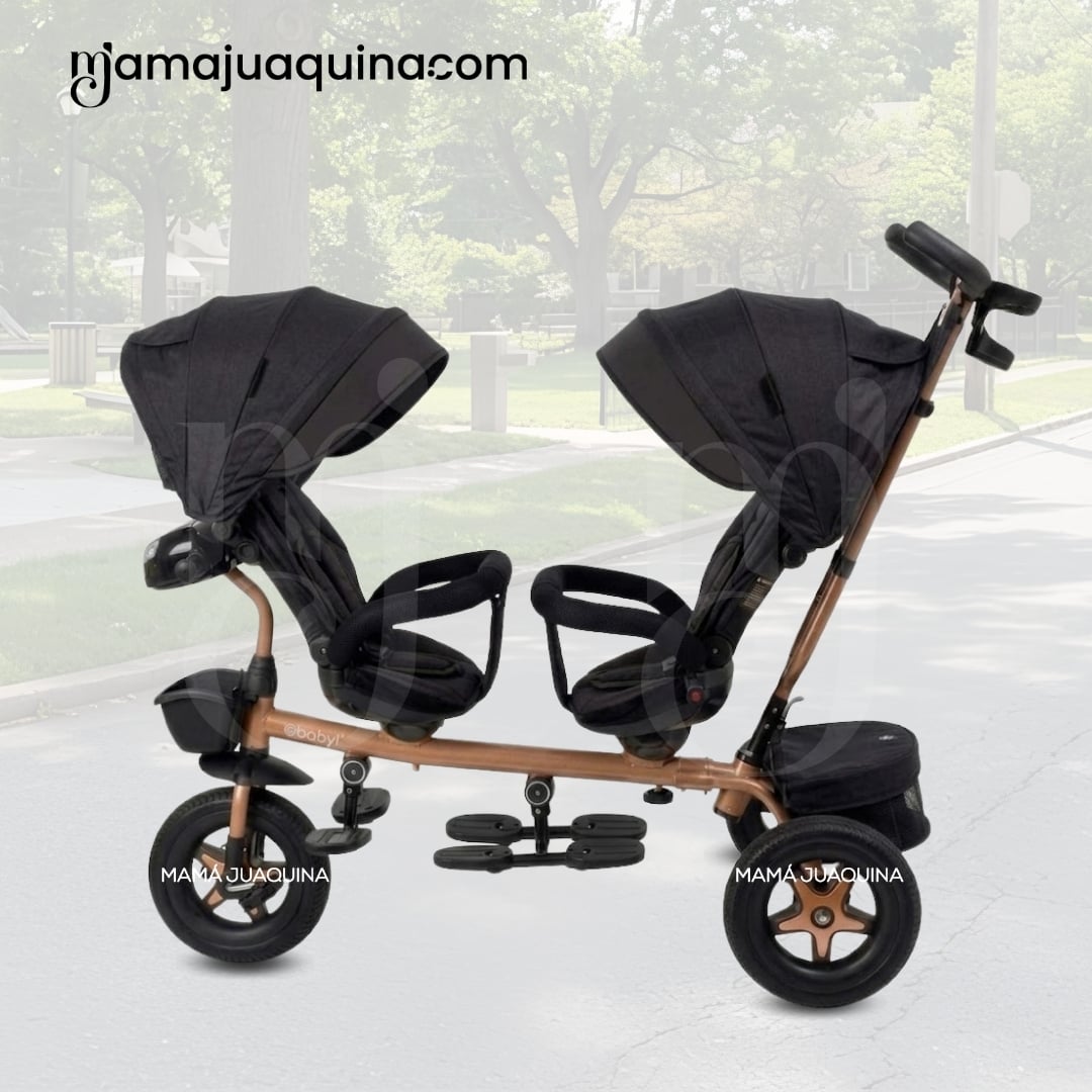 TRICICLO GUIADOR GEMELAR «TWIN RACE» EDICIÓN LIMITADA - 3