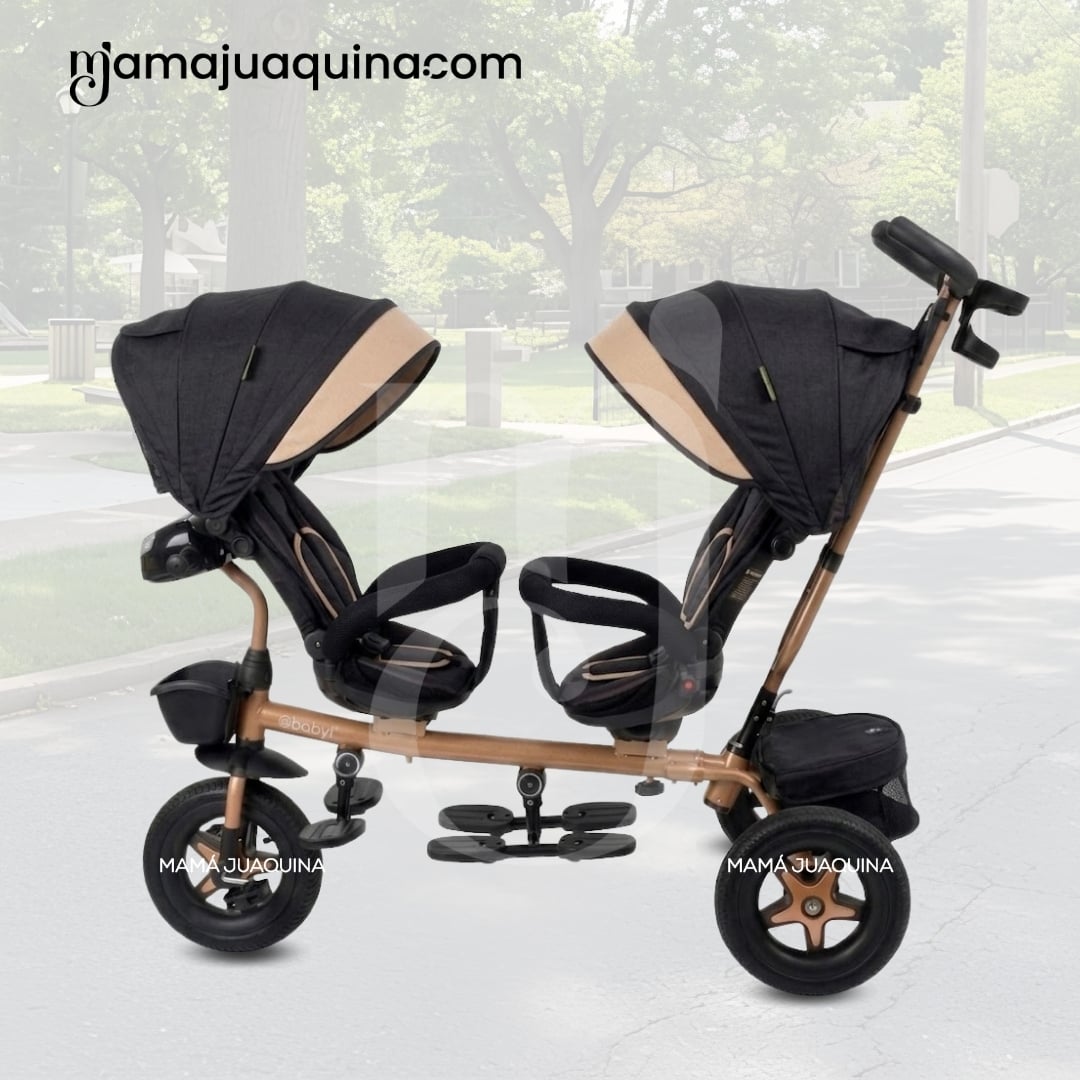 TRICICLO GUIADOR GEMELAR «TWIN RACE» EDICIÓN LIMITADA - 3