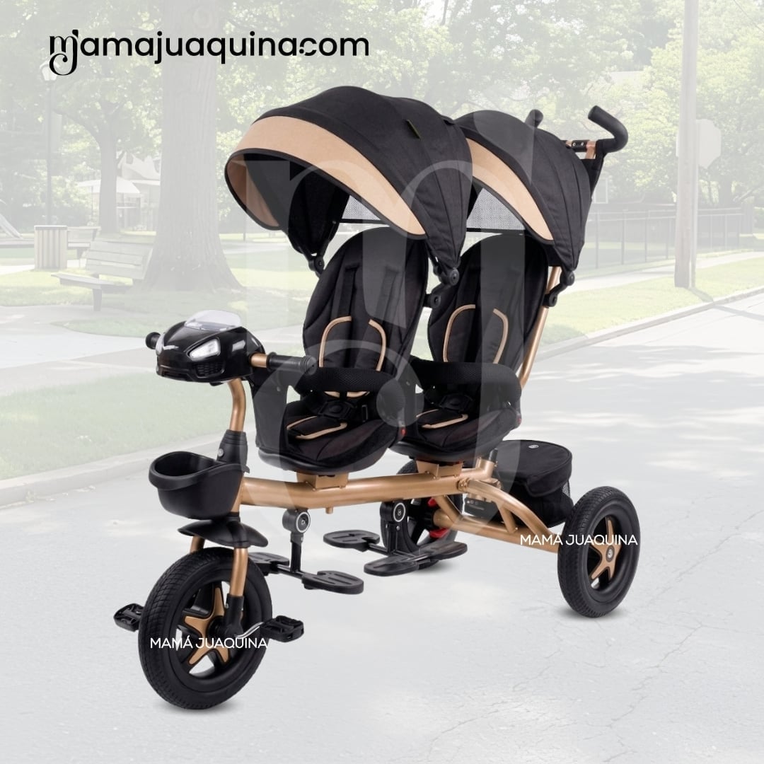 TRICICLO GUIADOR GEMELAR «TWIN RACE» EDICIÓN LIMITADA - 4