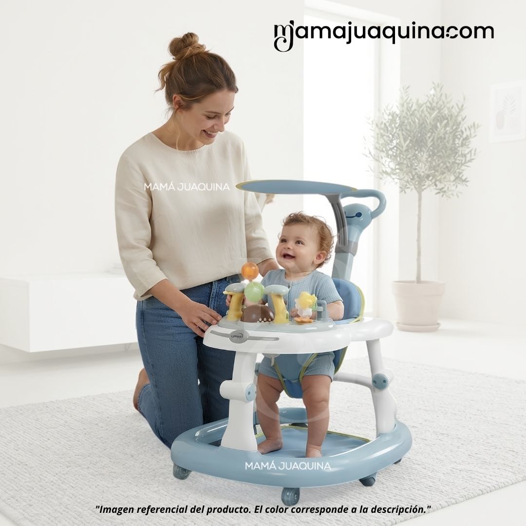 ANDADOR CON TABLERO DIDÁCTICO «FLAG» ALTURA REGULABLE - 2