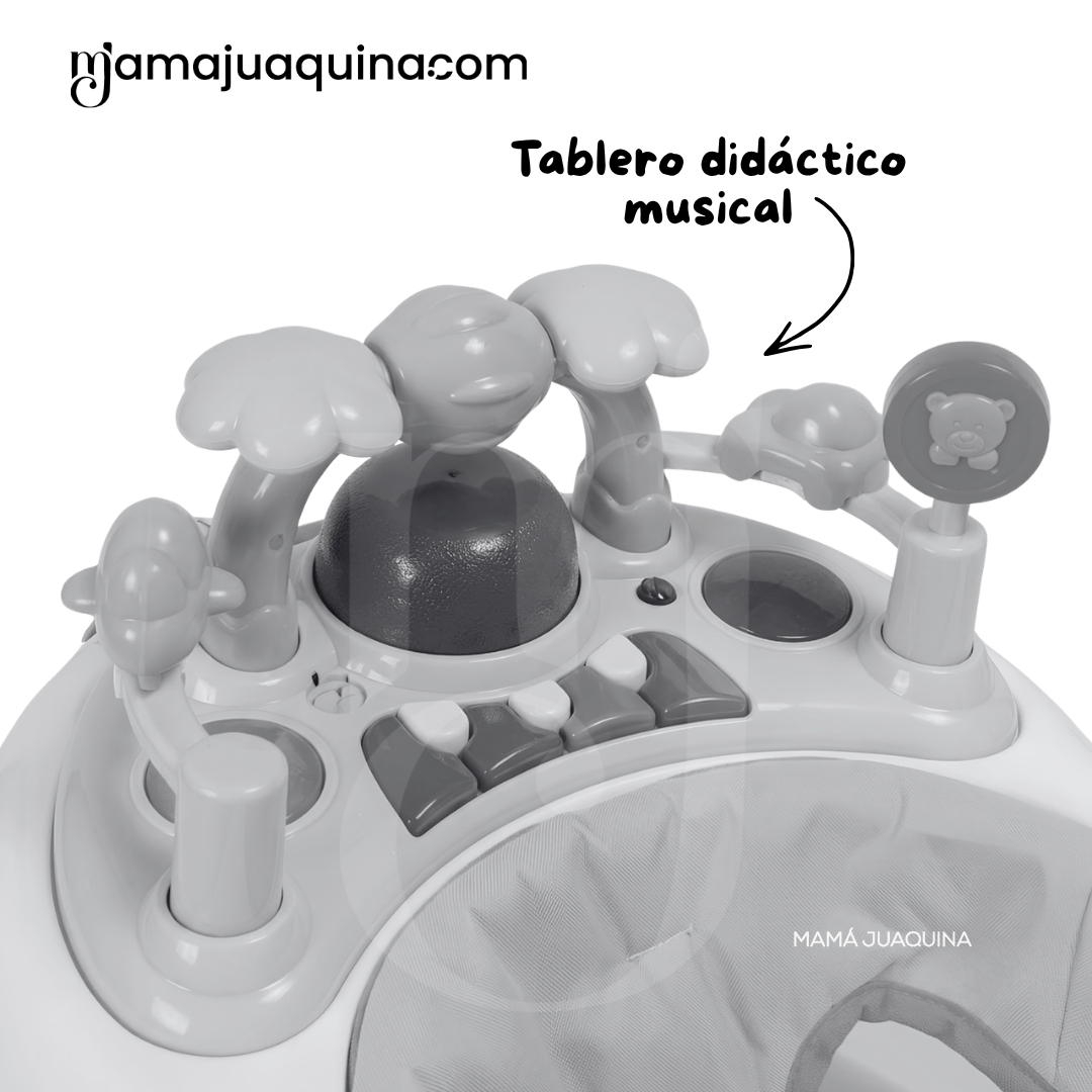 ANDADOR CON TABLERO DIDÁCTICO «FLAG» ALTURA REGULABLE - 4