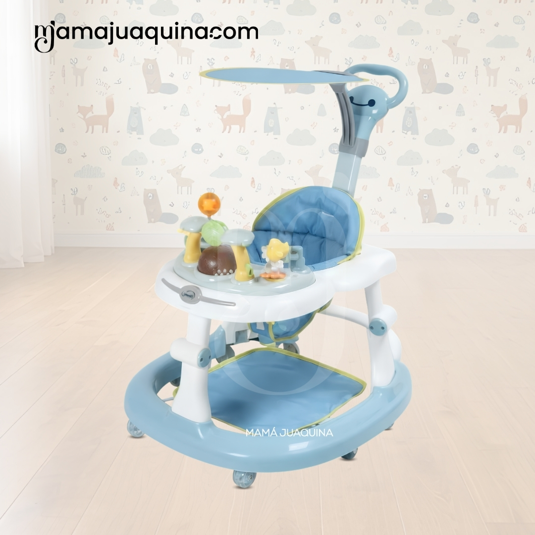 ANDADOR CON TABLERO DIDÁCTICO «FLAG» ALTURA REGULABLE - 5