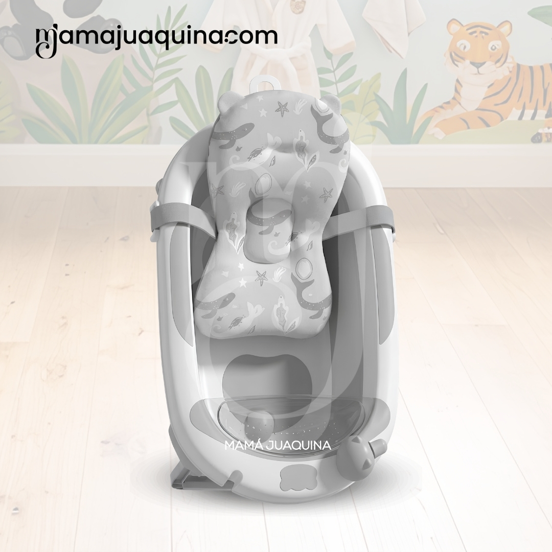 BAÑERA PLEGABLE PARA BEBÉ «JADDE PLUS» CON ACCESORIOS - 3