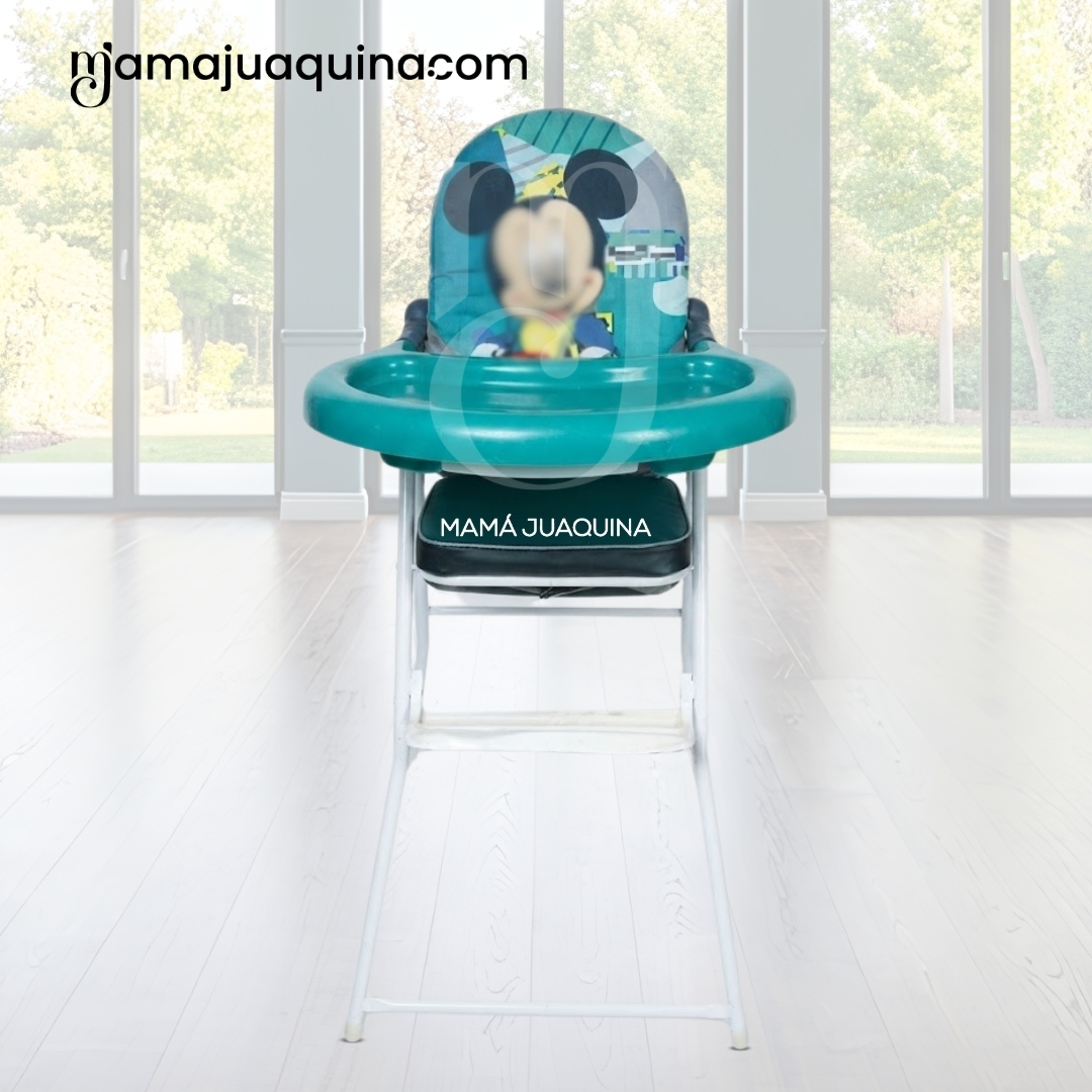 SILLA DE COMER PLEGABLE «MEESKA» CON DISEÑO RATÓN - 3