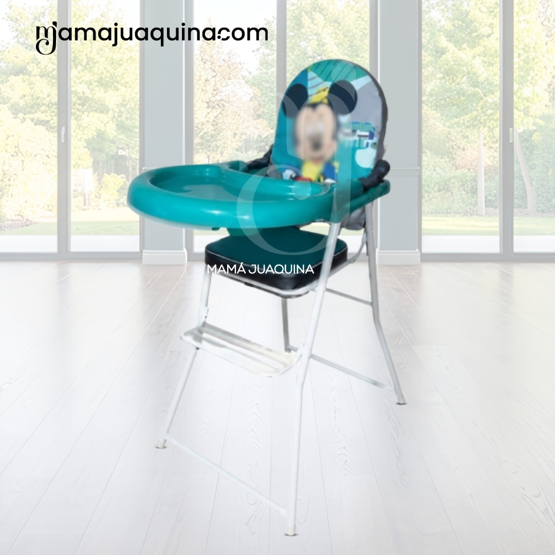 SILLA DE COMER PLEGABLE «MEESKA» CON DISEÑO RATÓN - 4
