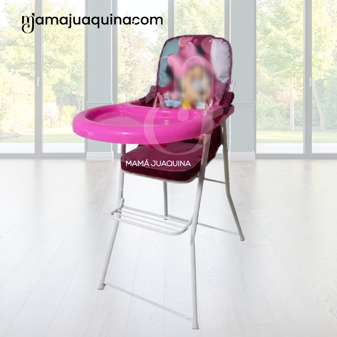 SILLA DE COMER PLEGABLE «MEESKA» CON DISEÑO RATÓN - 4