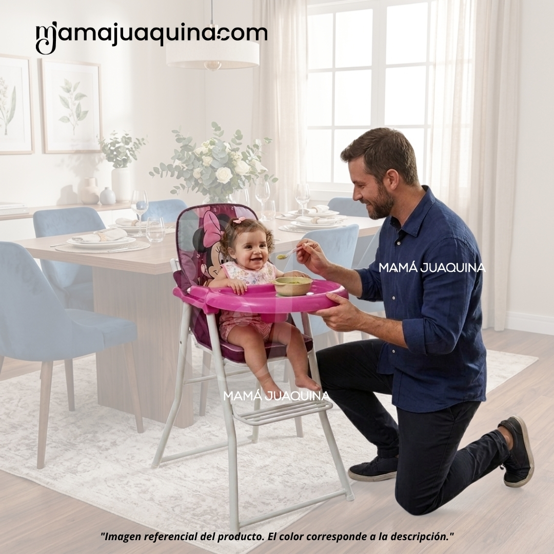 SILLA DE COMER PLEGABLE «MOUSKA» CON DISEÑO RATÓN - 2