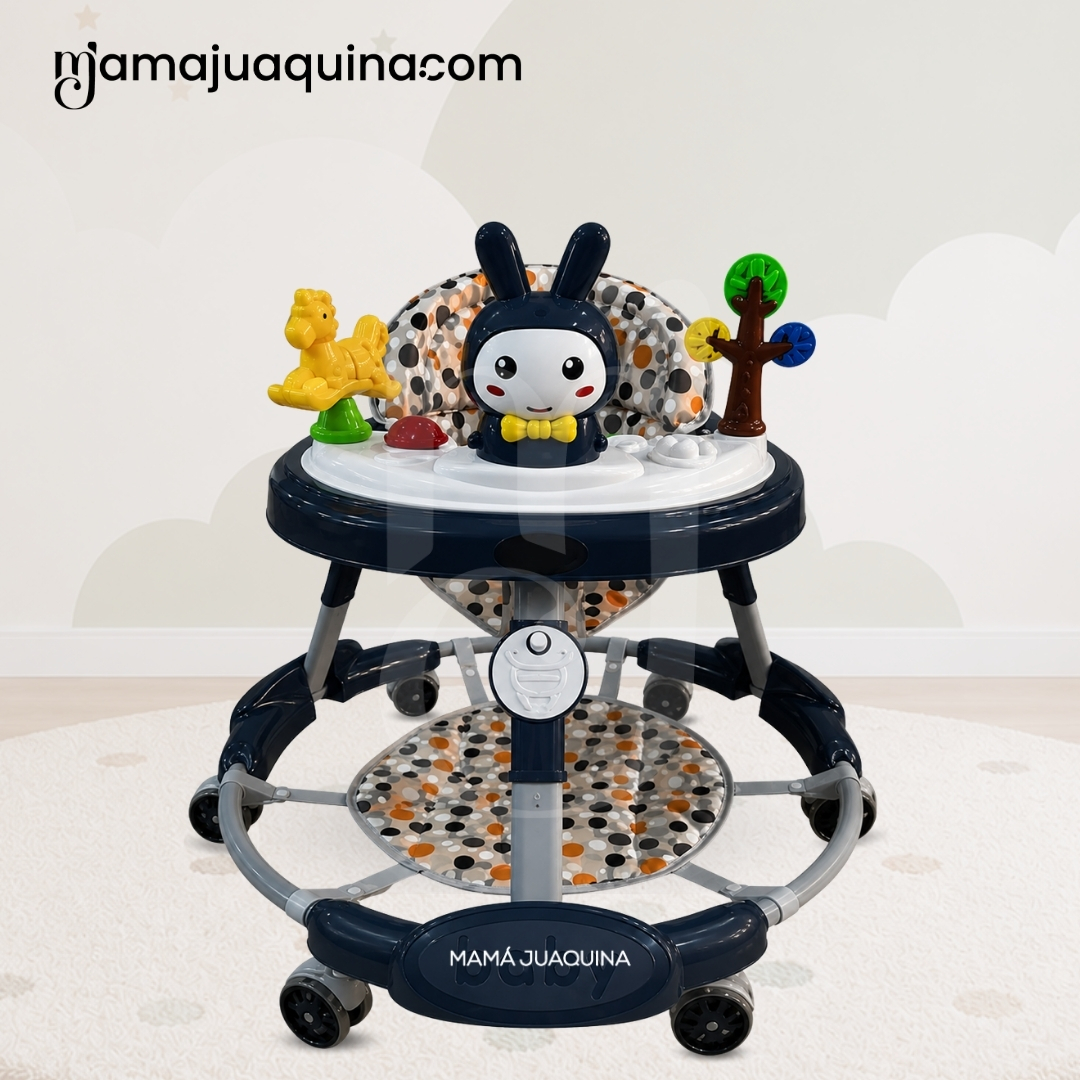 ANDADOR MUSICAL PLEGABLE «BUNNY KAWAII PRO» DE LUJO - 3