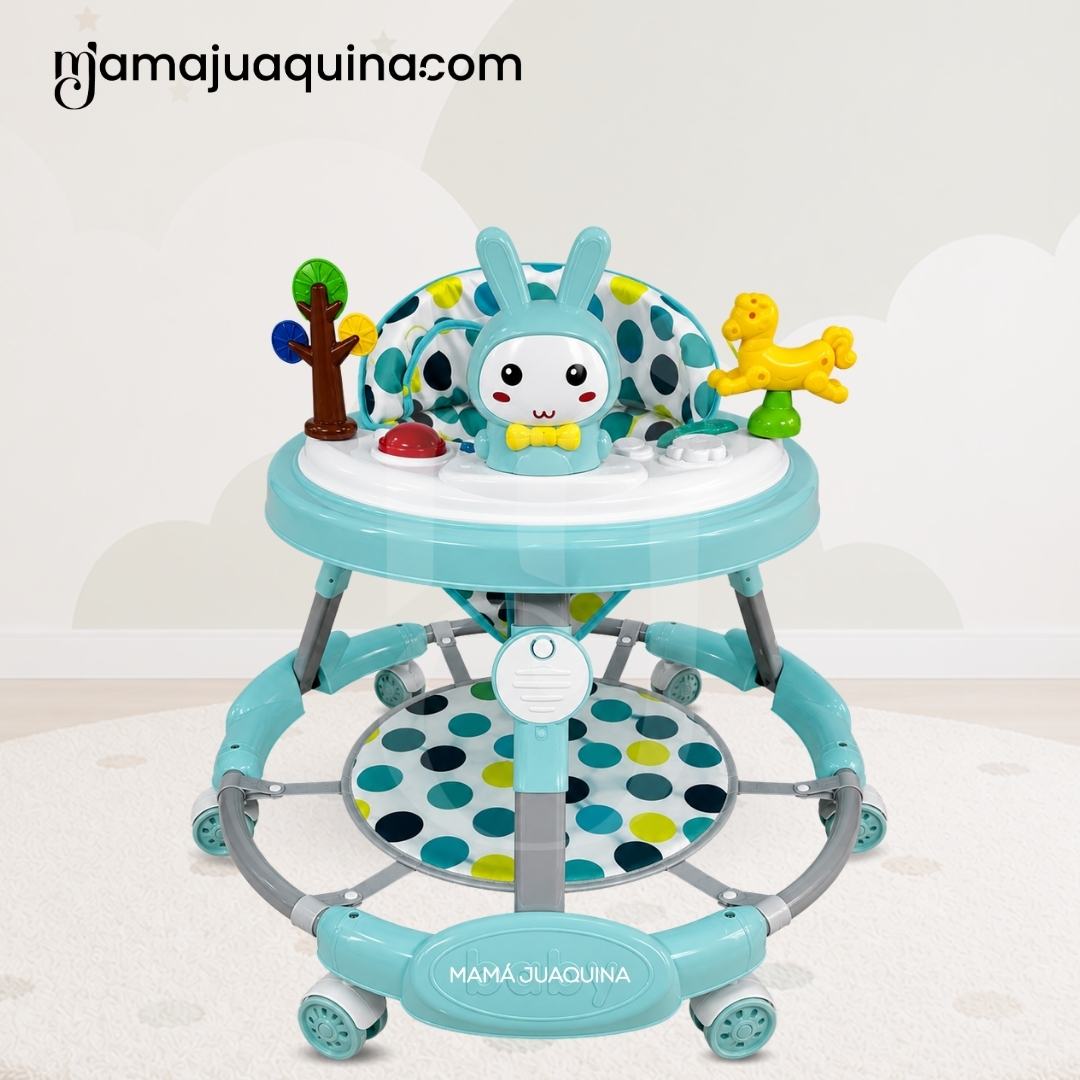 ANDADOR MUSICAL PLEGABLE «BUNNY KAWAII PRO» DE LUJO - 3
