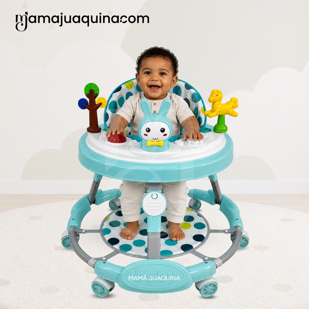 ANDADOR MUSICAL PLEGABLE «BUNNY KAWAII PRO» DE LUJO - 4