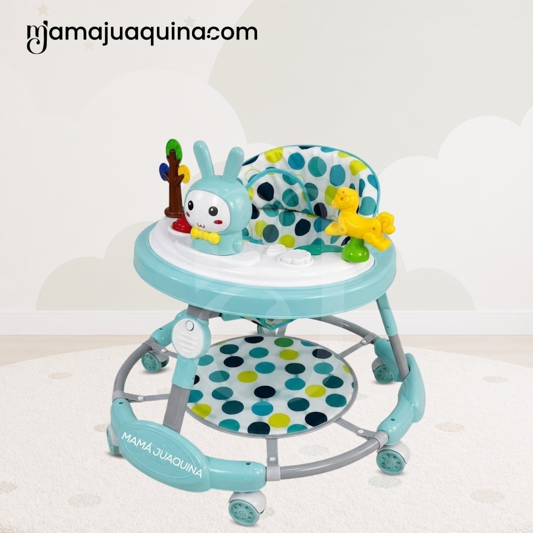 ANDADOR MUSICAL PLEGABLE «BUNNY KAWAII PRO» DE LUJO - 5