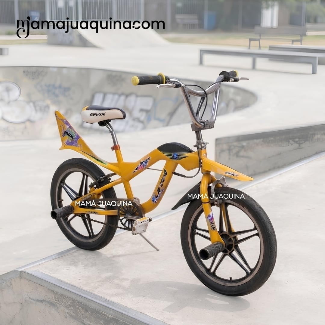 BICICLETA BMX PARA NIÑO «KNOX» ARO 16 COLECCIÓN EXCLUSIVA YELLOW - 3