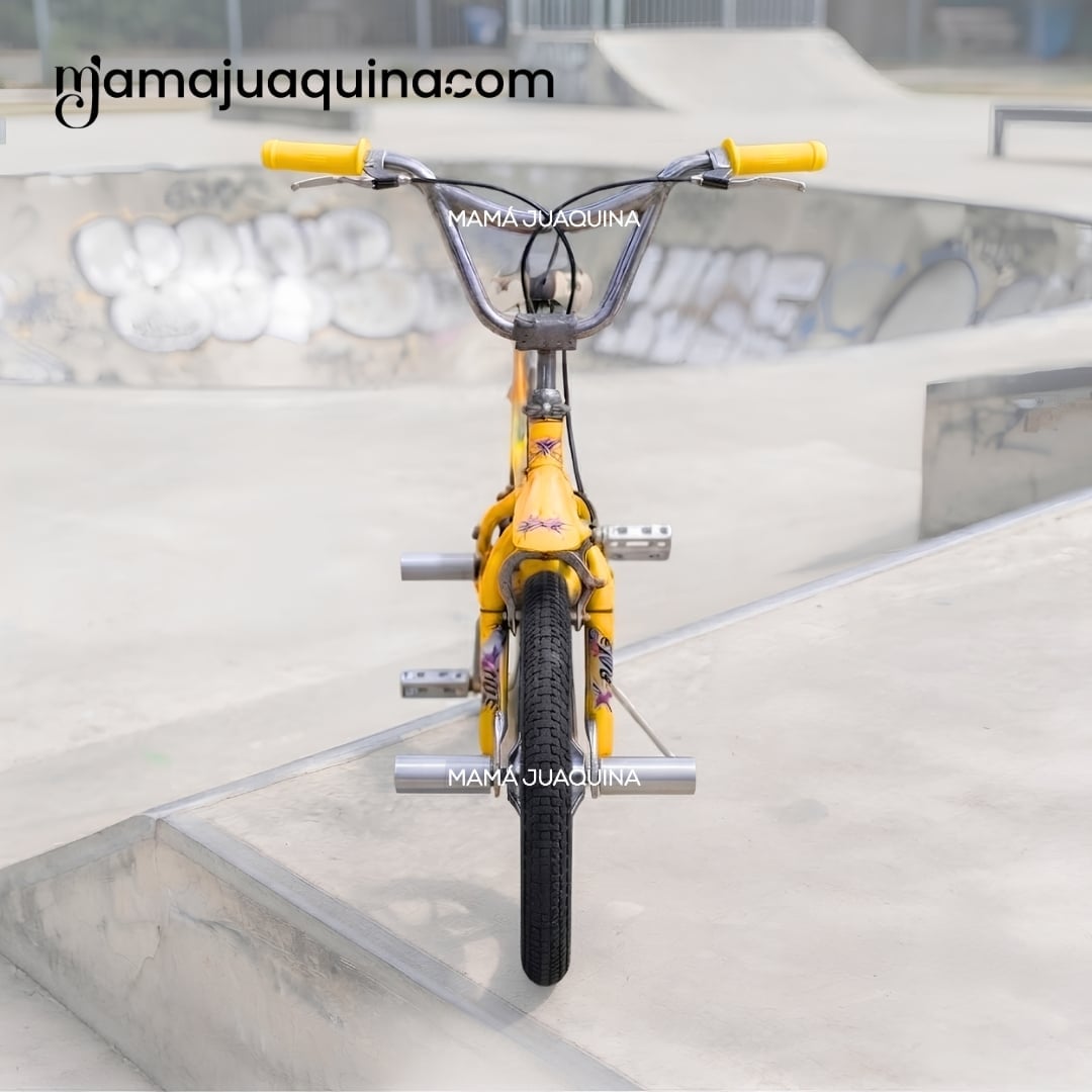 BICICLETA BMX PARA NIÑO «KNOX» ARO 16 COLECCIÓN EXCLUSIVA YELLOW - 4