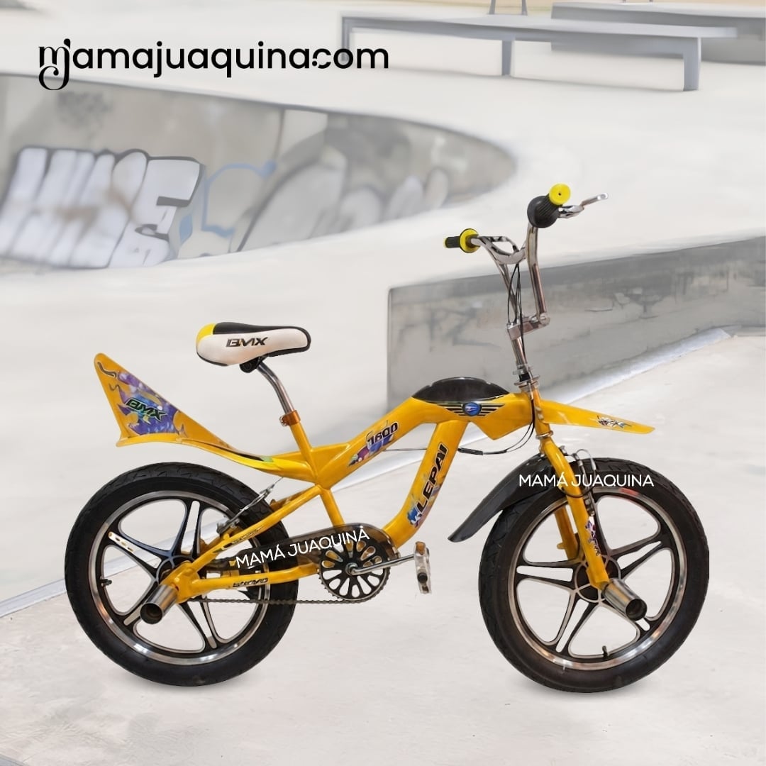 BICICLETA BMX PARA NIÑO «KNOX» ARO 16 COLECCIÓN EXCLUSIVA YELLOW - 5