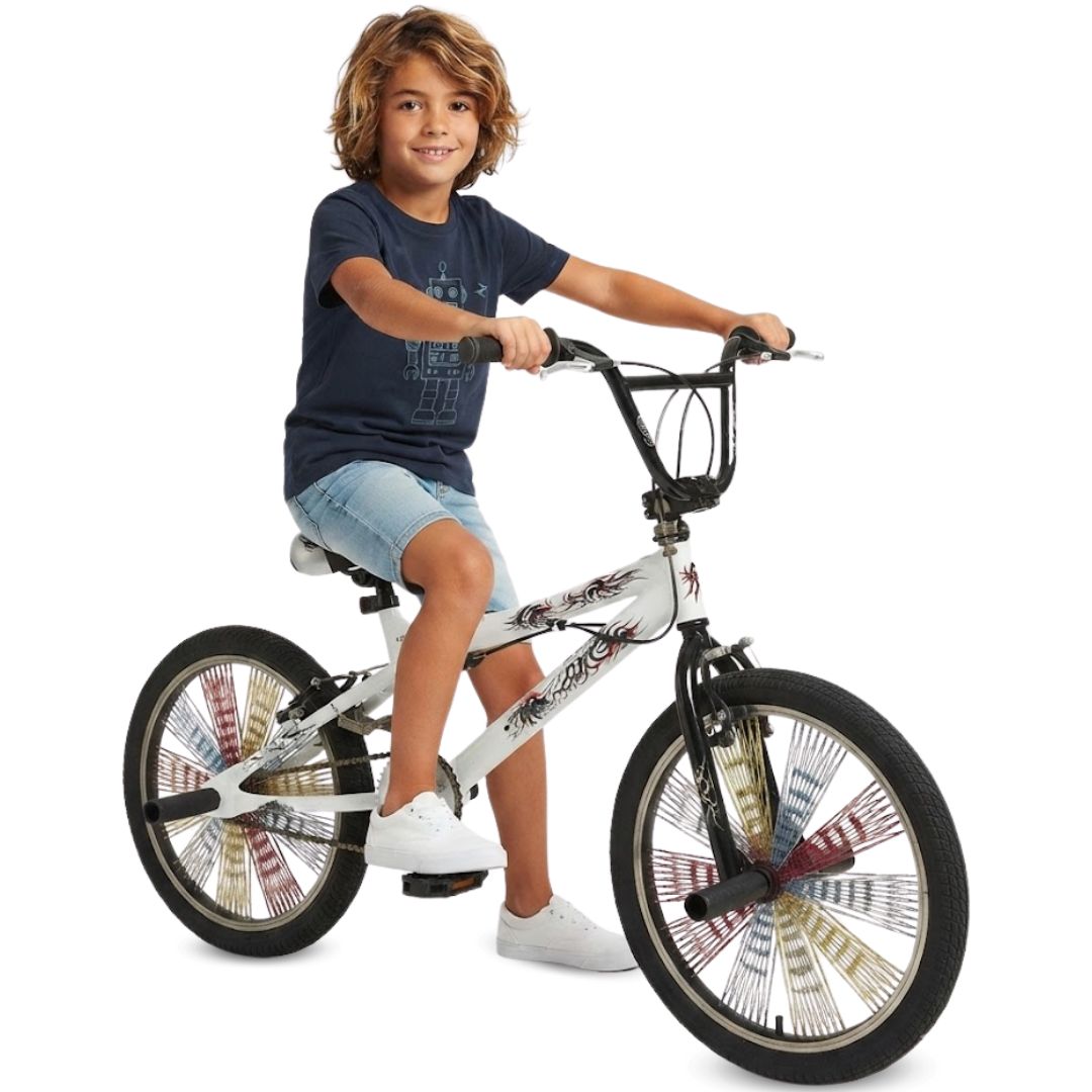 BICICLETA BMX PARA NIÑO «ONE-DI» ARO 20 COLECCIÓN EXCLUSIVA WHITE - 1