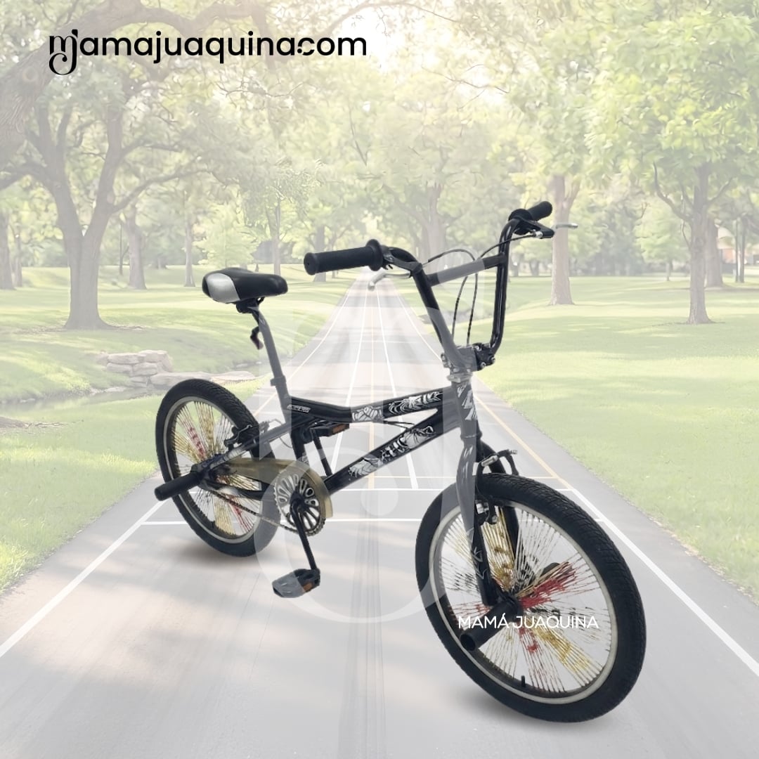 BICICLETA BMX PARA NIÑO «ONE-DI» ARO 20 COLECCIÓN EXCLUSIVA GRAY - 3