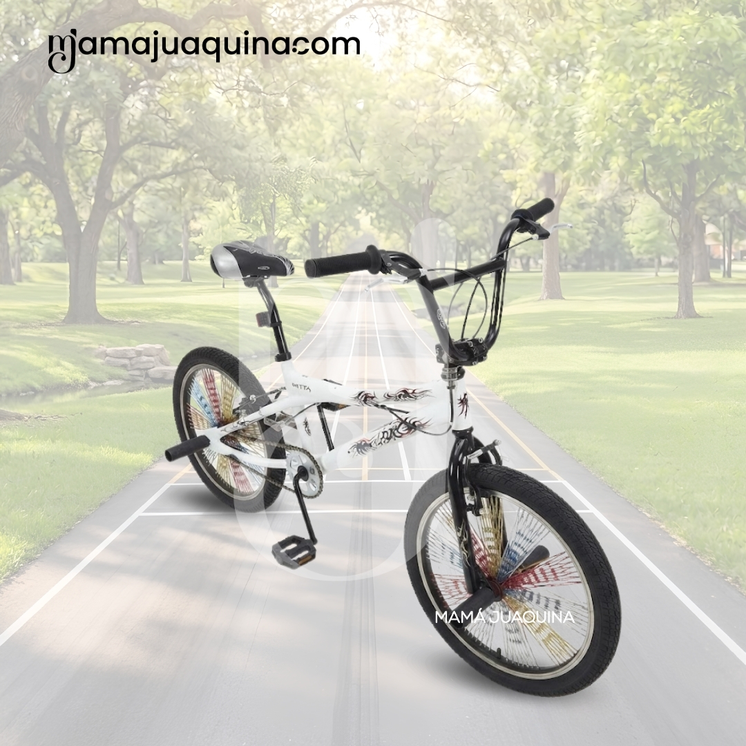 BICICLETA BMX PARA NIÑO «ONE-DI» ARO 20 COLECCIÓN EXCLUSIVA WHITE - 3