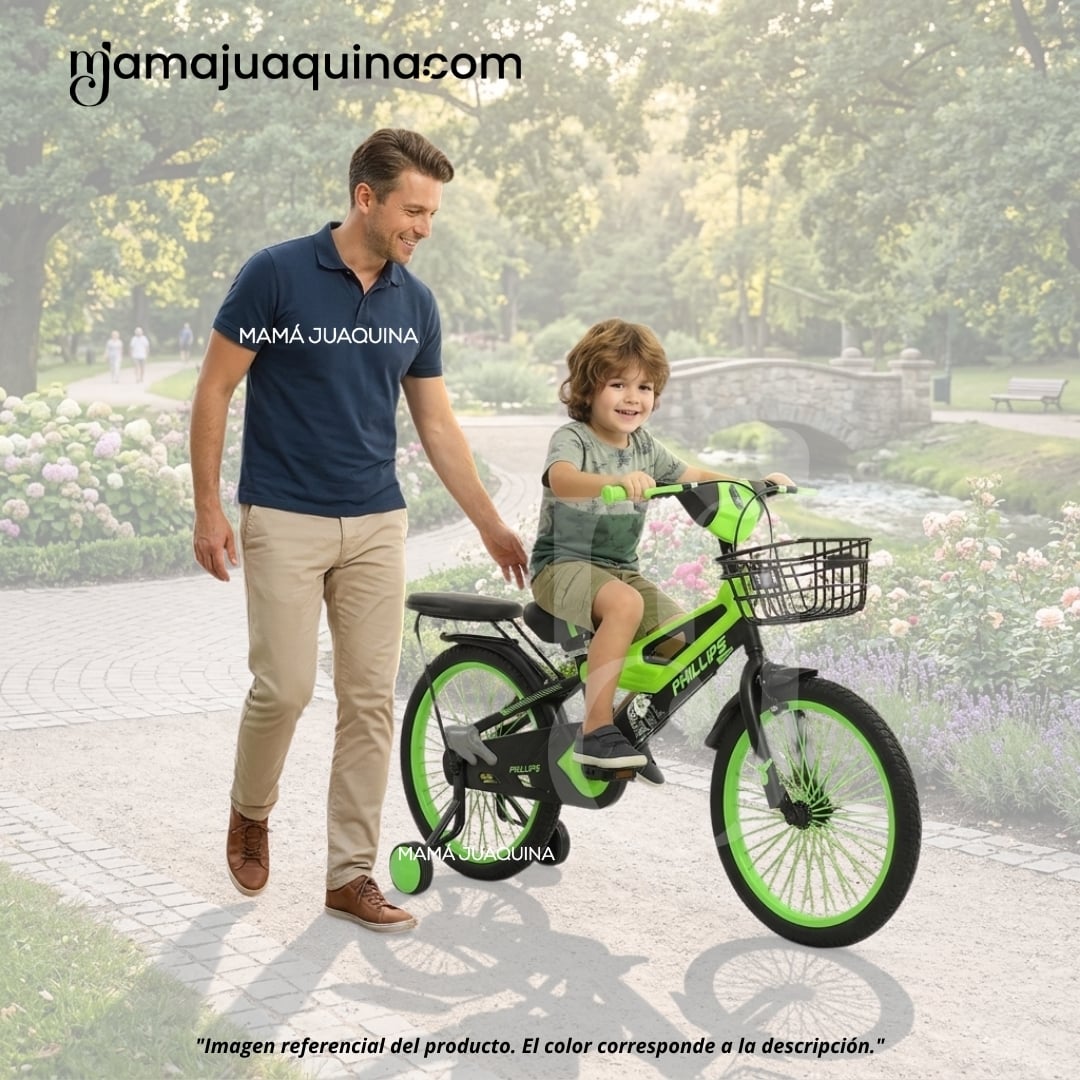 BICICLETA PARA NIÑO ARO 20 «MEGATRON» CON CANASTA DARK PINK - 2