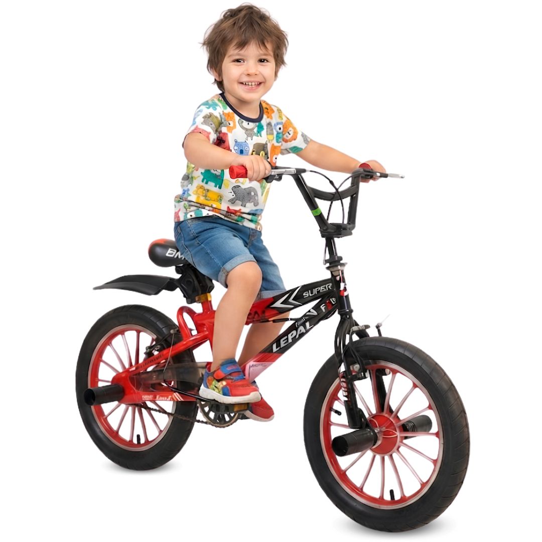 BICICLETA BMX PARA NIÑO «RUSH» ARO 16 COLECCIÓN EXCLUSIVA RED - 1
