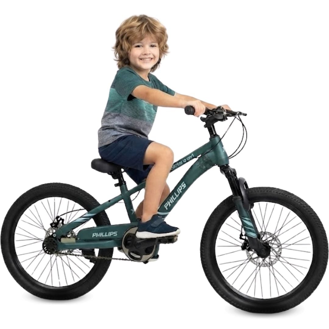 BICICLETA PARA NIÑO ARO 20 «LYNX YEON» DARK GREEN - 1