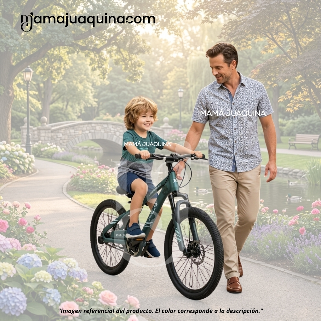 BICICLETA PARA NIÑO ARO 20 «LYNX YEON» DARK GREEN - 2