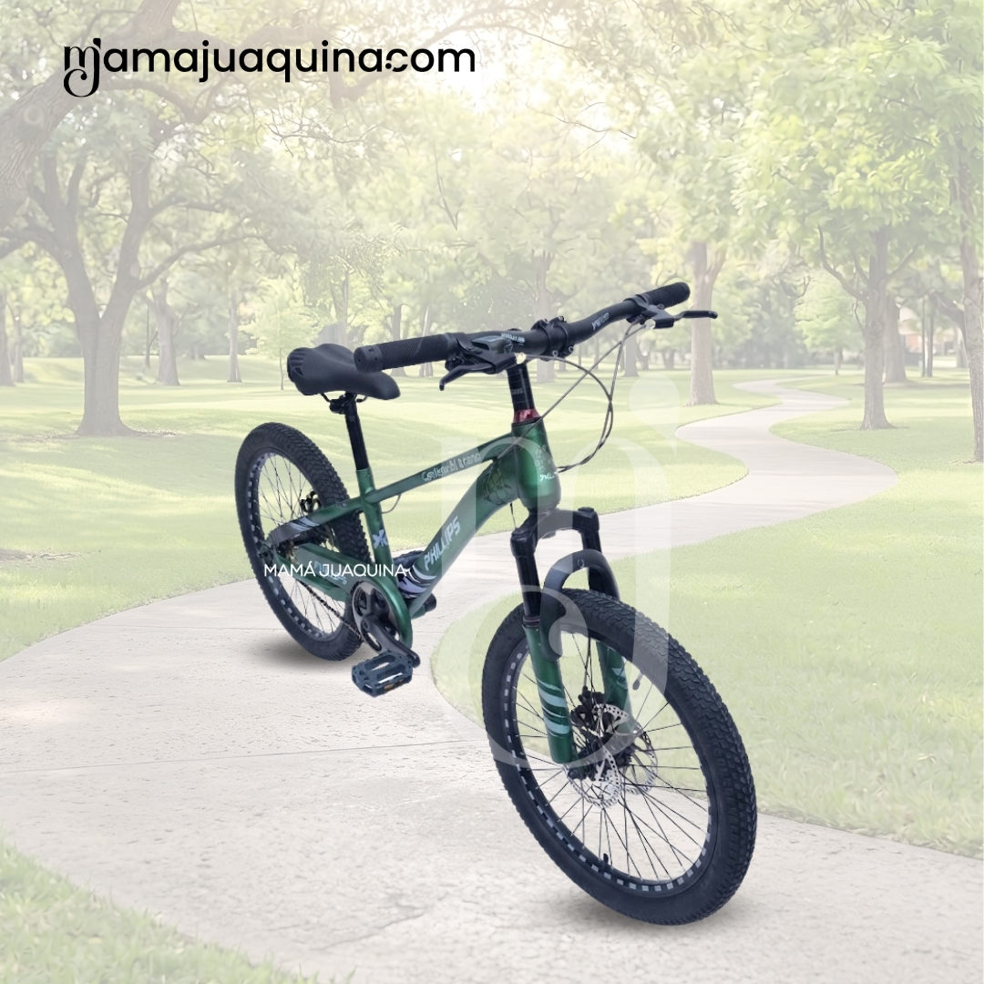 BICICLETA PARA NIÑO ARO 20 «LYNX YEON» DARK GREEN - 3