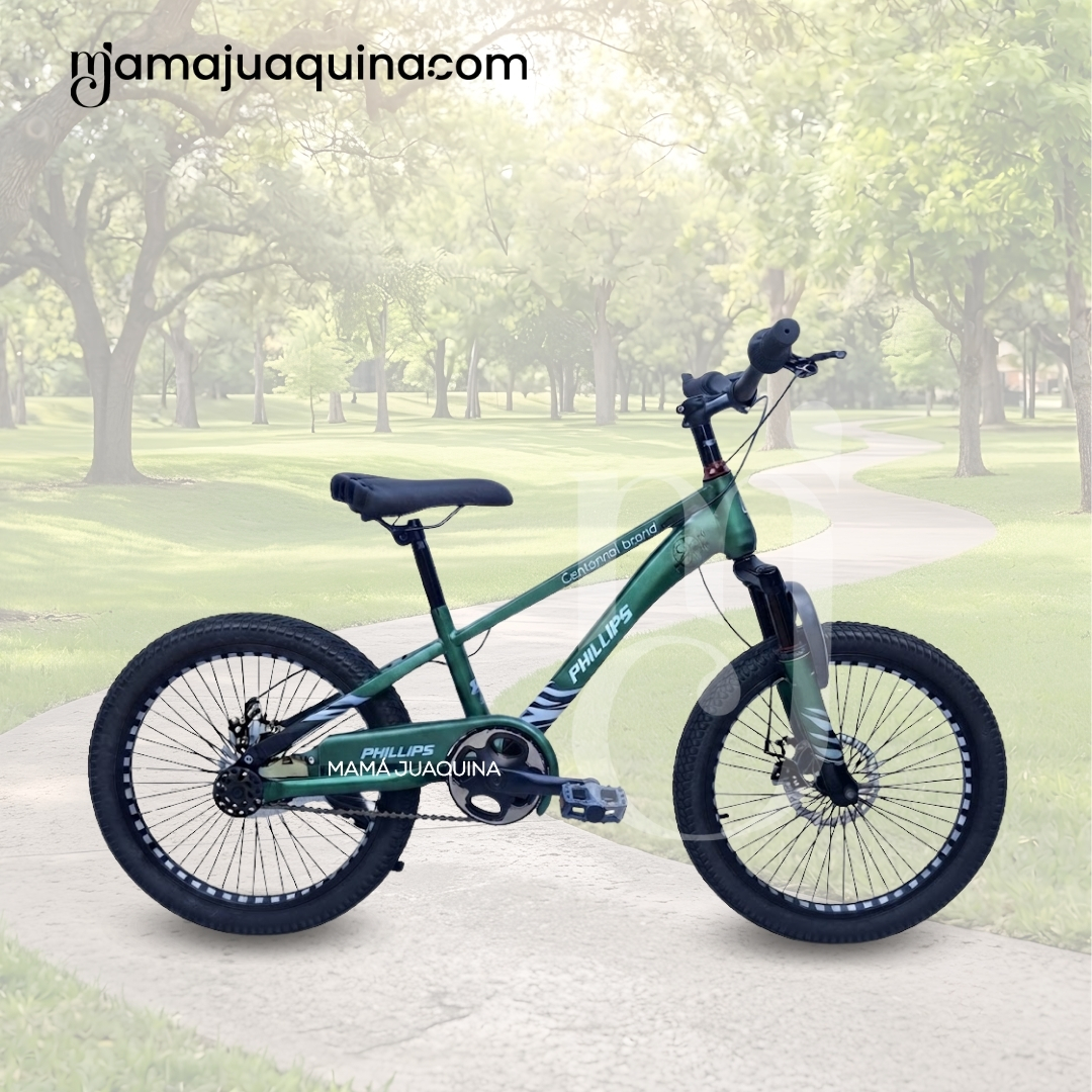 BICICLETA PARA NIÑO ARO 20 «LYNX YEON» DARK GREEN - 4