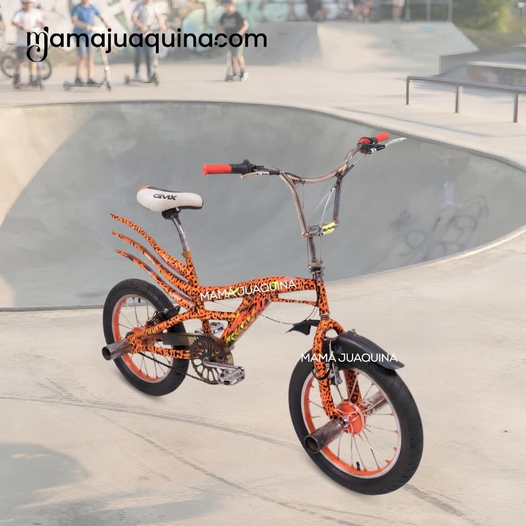 BICICLETA BMX PARA NIÑO «FIRE ANIMAL» ARO 16 COLECCIÓN EXCLUSIVA ORANGE - 3