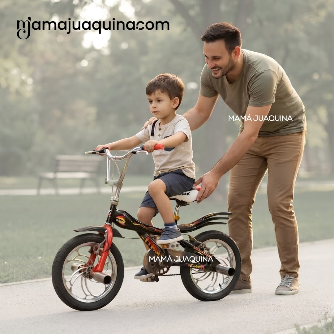 BICICLETA BMX PARA NIÑO «FIRE-X» ARO 16 COLECCIÓN EXCLUSIVA BLACK Y RED - 2