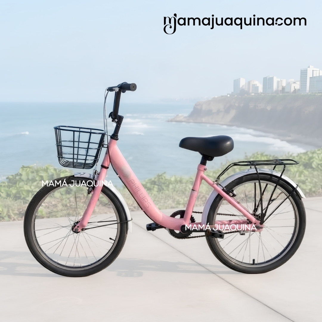 BICICLETA PARA NIÑA ARO 20 «MARIE» CON CANASTA - 2