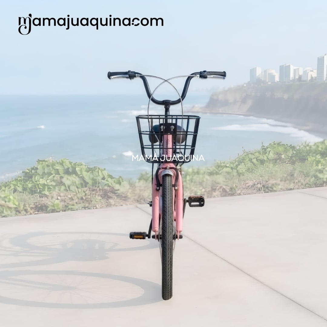 BICICLETA PARA NIÑA ARO 20 «MARIE» CON CANASTA - 3