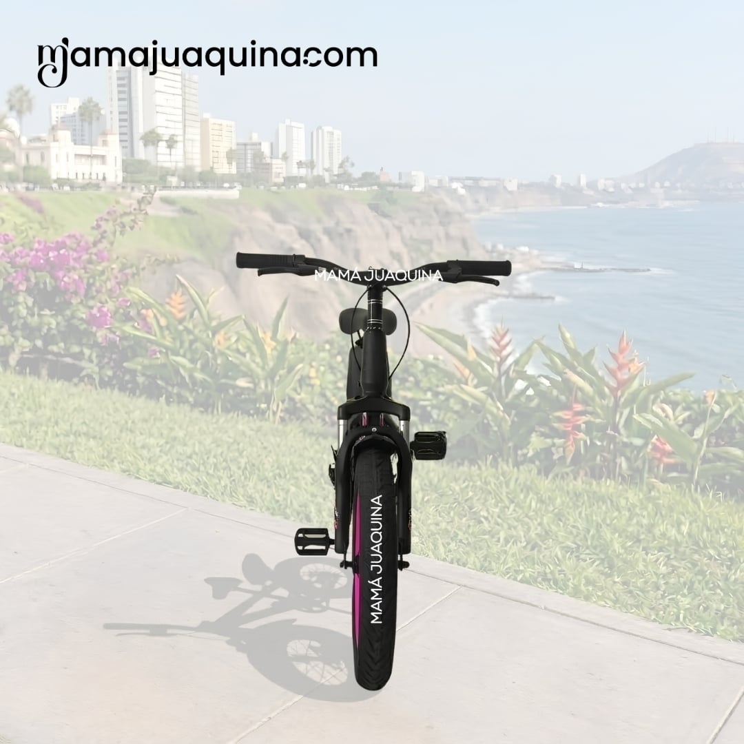 BICICLETA DEPORTIVA ARO 16 «PHILLIPS» LLANTAS ANCHAS FUCSIA - 2