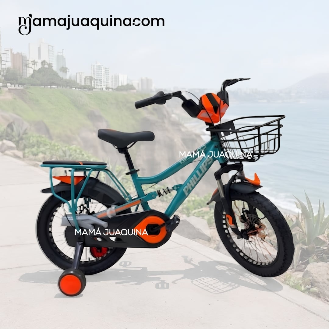 BICICLETA PARA NIÑO ARO 16 «OPTIMUS» CON CANASTA EDICIÓN EXCLUSIVA - 3