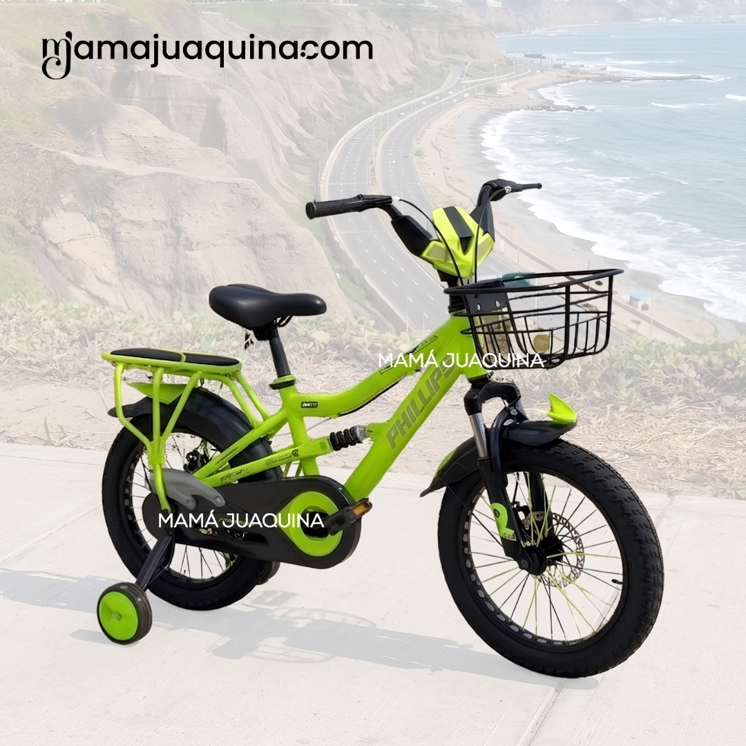 BICICLETA PARA NIÑO ARO 16 «OPTIMUS» CON CANASTA EDICIÓN EXCLUSIVA - 3
