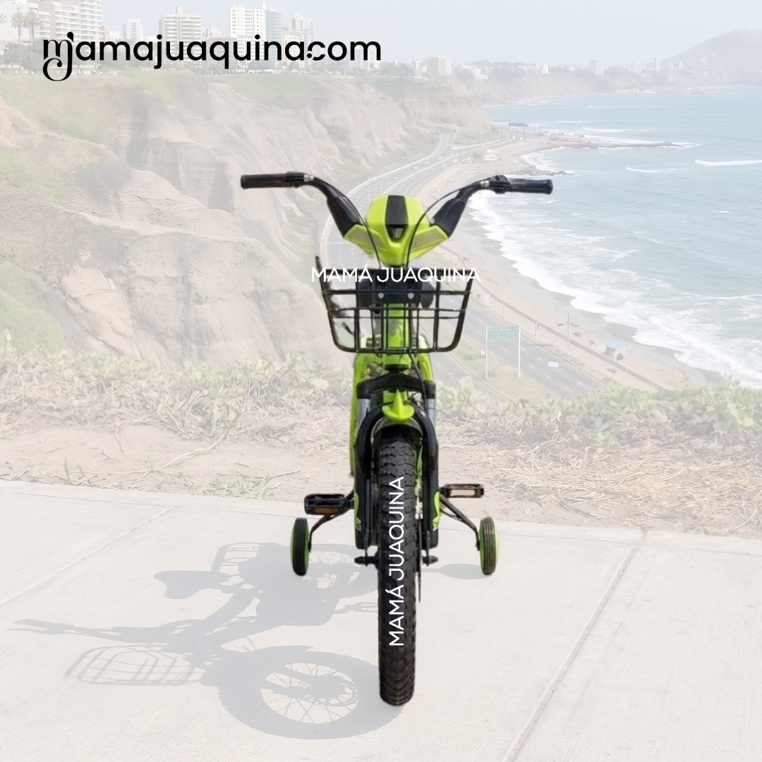 BICICLETA PARA NIÑO ARO 16 «OPTIMUS» CON CANASTA EDICIÓN EXCLUSIVA - 4