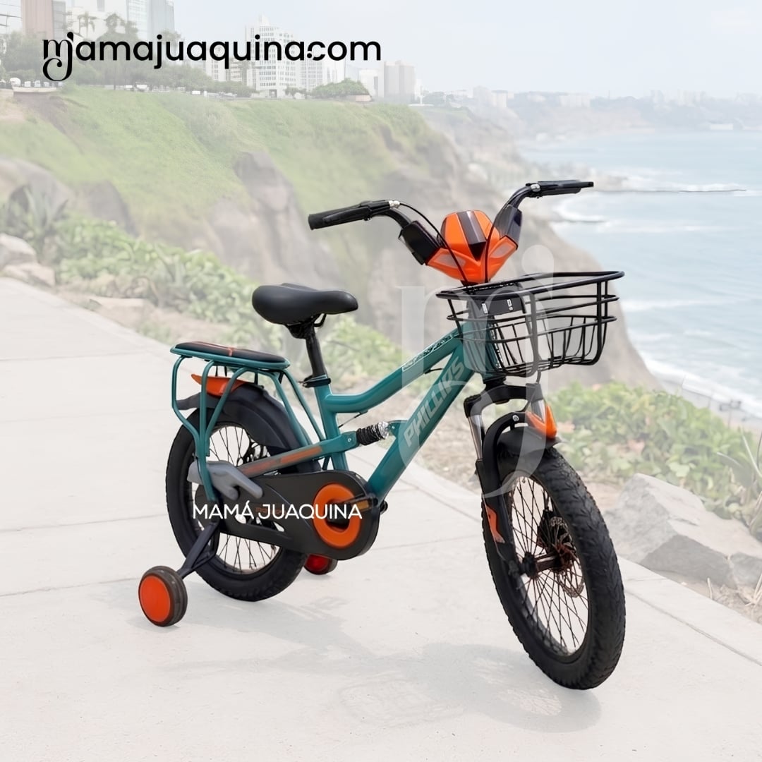 BICICLETA PARA NIÑO ARO 16 «OPTIMUS» CON CANASTA EDICIÓN EXCLUSIVA - 5